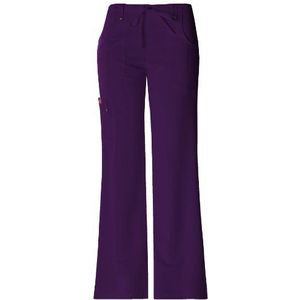 Dickies Xtreme Stretchbroek voor dames met trekkoord, Aubergine