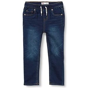 Levi's Kids Lvb Jeans voor baby's, jongens, skinny dobby, trui op broek, Blackberry Winter