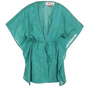 ALARY Kimono femme 19007533-AL01, turquoise, taille M, Turquoise., M