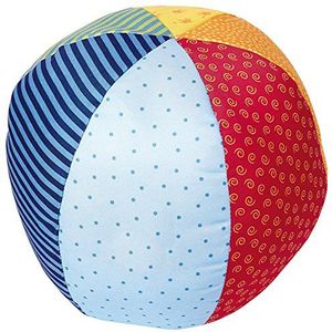 sigikid, 49581, fille et garçon, balle d’activité en tissu, multicolore, diamètre 19 cm