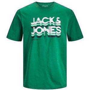 JACK & JONES Jcobeachy Ss Crew Neck Fst T-shirt voor heren, Groen