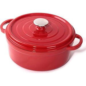 Cuisinova braadpan, gietijzer, lichtgevend, 4,6 l