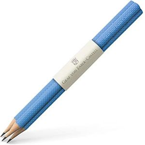Faber-Castell GRAF 118631 guilloche-potloden, Golfblauw