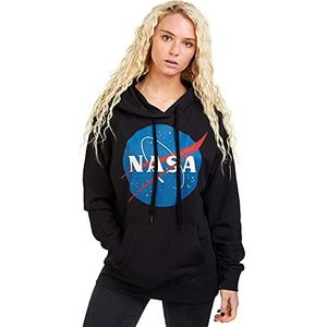 Nasa Damestrui met capuchon met Circle logo, Zwart