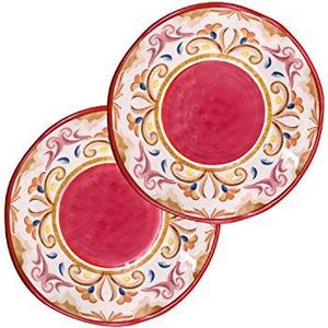 Rose & Tulipani Borgo soepbord, 100% melamine, 19,5 cm, in geschenkdoos