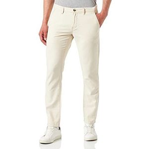 Cross Jeans Heren chino broek, natuur, normale taillehoogte, natuur, 36 W/32 L, Natuurlijk.