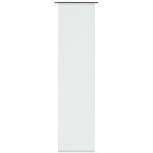 GARDINIA Japans paneel (1 stuk), schuifbaar, ondoorzichtig, wit, entry-stof, 60 x 245 cm (b x h)
