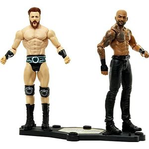 ​WWE Sheamus vs Ricochet Championship, 2 stuks actiefiguren (ca. 15 cm), maandagnacht RAW wedstrijdpakket, vanaf 6 jaar, HDM14