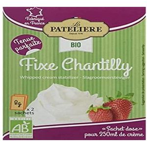 LA PATELIERE Fixe Chantilly Biologische zak, 2 zakken, 16 g, 3 verpakkingen