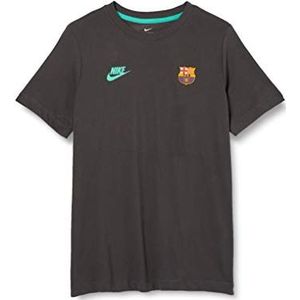 NIKE FCB B Nk Tee Kit Geïnspireerd Cl T-shirt voor kinderen, Grijs (Dk Smoke Grey)