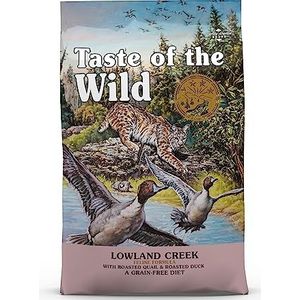 Taste of the Wild Lowland Creek Kattenvoer Kwartel Smaak 2000 g