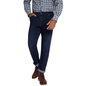 JP 1880 Heren Grote Maten L-8XL FLEXNAMIC® Jeans Donkerblauw 66 722849 93-66, Blauw