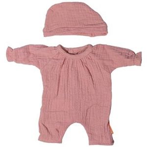 Miniland - Kleding voor poppen van 32 cm, kleding, accessoires, kleding voor pop, pyjama met muts (roze)