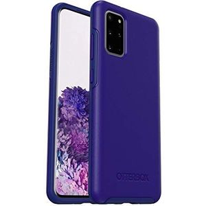 OtterBox Symmetry-hoesje voor Galaxy S20+, schokbestendig, valbestendig, dunne beschermende hoes, 3x getest volgens militaire standaard, Blauw