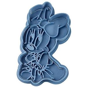 Cuticuter Baby Minnie Disney uitsteekvorm, 8 x 7 x 1,5 cm, blauw