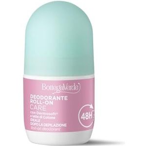 Bottega Verde - CARE - Deo Roll-on met Dermosoft en katoenmelk (50 ml)