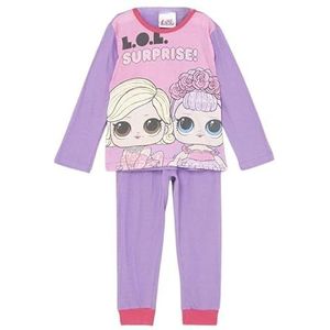 Disney Pyjama Lol Surprise meisjes, violet, 5 jaar, Paars.