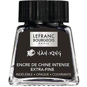Lefranc Bourgeois Tekendoos, zwart, 14 ml