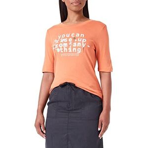 s.Oliver T-shirt voor dames, Oranje