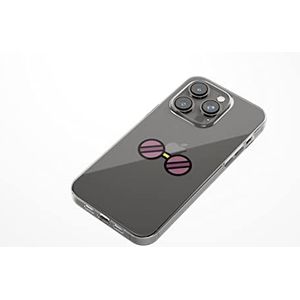 Bonateks, Étui de protection imprimé numériquement compatible avec iPhone 14 Pro Max, coque de protection anti-chocs, en silicone, flexible, transparent