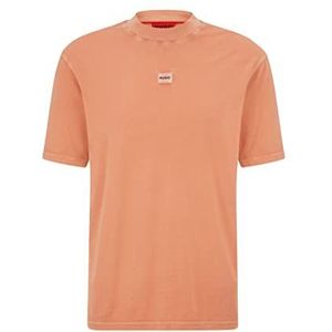 HUGO direzzi heren t-shirt, Open Brown249