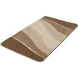 Meusch Toiletmat, oceaan, klaver, 70 x 120 cm, taupe