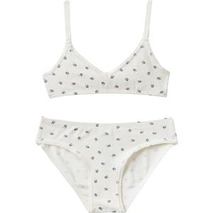 United Colors of Benetton Comp(reggiseno+slip) 378y0k01v ondergoed voor meisjes (1 stuk), 60D crème, M