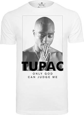 Mister Tee Tupac - 2Pac Prayer Heren T-shirt - Wit