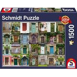 Schmidt Spiele 58950 deuren, puzzel 1500 stukjes