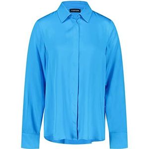 Taifun dames blouse elektrisch blauw 46, Blauw