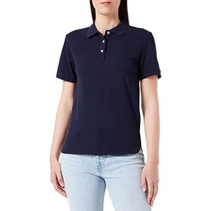 United Colors of Benetton Polo M/M 3wg9d3008 Polo Dames (1 stuk), Donkerblauw 016