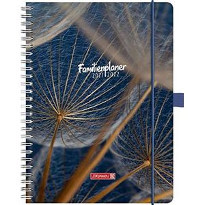 BRUNNEN 1070290022 familieplanner 2021/2022 ""Flower"", 18 maanden kalender juli 2021 - december 2022, hardcover