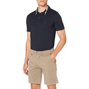 Casual Friday Heren slim fit shorts, bruin (Sand Clay 50273), S, bruin (Sand Clay 50273)