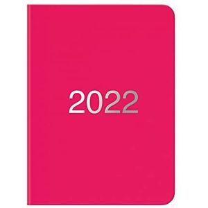 Letts of London Dazzle 22-080888 weekkalender 2022, A6, roze