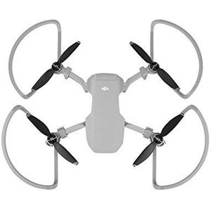 DR1 - Propelerbeschermers met geïntegreerde snelontgrendeling landingsgestel verlengingen voor DJI Mavic mini-drones, snelle montage en demontage, accessoires voor vliegveiligheid - grijs