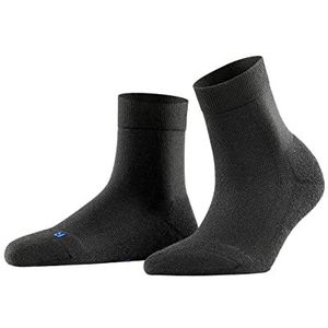 FALKE Cool Kick Sokken voor dames, ademend, sneldrogend, wit, zwart, meerdere kleuren, versterkt, zonder motief, pluche zool, 1 paar, Zwart (Zwart 3000)