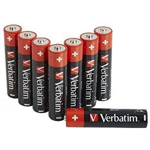 Verbatim AAA AAA LR03 Micro 1,5 V AAA alkaline batterijen voor MP3-speler, camera, afstandsbediening, UVM scheerapparaat, hoogwaardige alkaline batterij