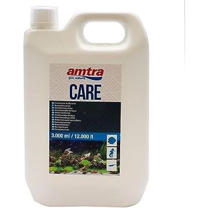 AMTRA Care, waterbehandeling, waterzuivering voor aquarium, waterreiniger, aquaria, formaat 3000 ml