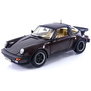 Norev NV187665 1:18 911 Turbo Targa 1987 - model Porsche metaal om te verzamelen, meerkleurig