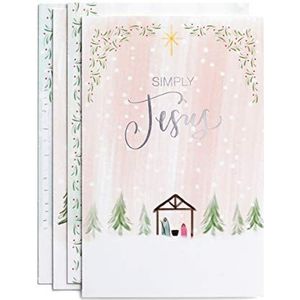 DaySpring Lot de 60 cartes de Noël avec noms de Jésus