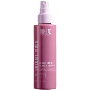 MULAC Volume Vibes – veelzijdige volume- en textuurhaarspray, vergemakkelijkt het stylen, met complexe vulling en volume, olievrije formule, vetvrij, 150 ml