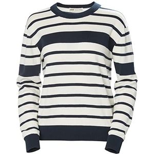 Helly Hansen W Skagen trui 2.0 dames sweater, Marineblauw, gestreept