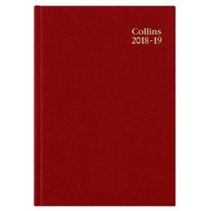 Collins Weekplanner 2018/2019, 40 m, rood