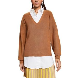 ESPRIT Pull pour femme, 239/Caramel 5., S