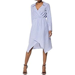 IVYREVEL hemdjurk dames, meerkleurig (Blue Mix 346)