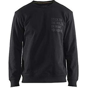 Blaklader 918511579000 Sweatshirt Limited, zwart.