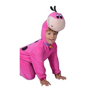 Ciao Dino Flintstones Dinosauruskostuum Bambino (Taglia 2-3 Anni), roze, uniseks, kinderen, roze, 2-3 jaar