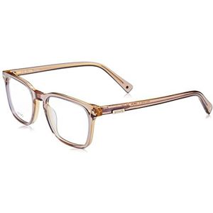 Sting Lunettes de soleil unisexes pour adultes, marron top+jaune, 52, Dessus marron + jaune, 52