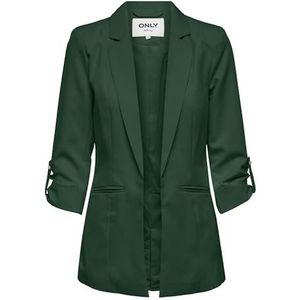 ONLY Onlkayle-orleen 3/4 Blazer Tlr Noos Damesblazer (1 stuk), Donkergroen