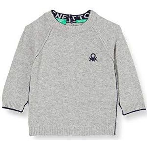 United Colors of Benetton Maglia G/C M/L Jongens Sweater, lichtgrijs mix 501